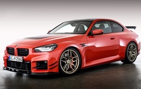 Быстрый красный автомобиль AC Schnitzer ACS2 Sport 2023