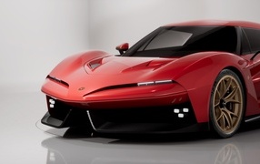 Вид спереди на автомобиль Bizzarrini The Giotto