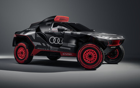 2023 Audi RS Q E-Tron SUV on gray background