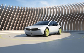 Futuristic car BMW I Vision Dee Concept 2023