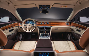 Салон Bentley Flying Spur Hybrid Odyssean Edition 2023 года 
