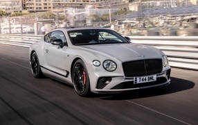 Bentley Continental GT S car on the road