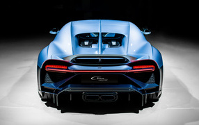 Car Bugatti Chiron Profilee rear view