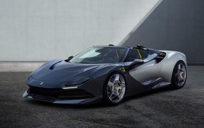 Быстрый автомобиль Ferrari SP-8