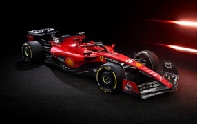 Racing car Ferrari SF-23 F1 2023