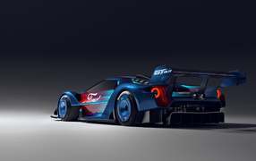 2023 Ford GT Mk IV racing car rear view