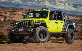 Внедорожник Jeep Gladiator Rubicon Sideburn Concept 2023 года
