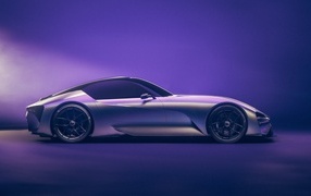 Автомобиль Lexus Electrified Sport Concept вид сбоку