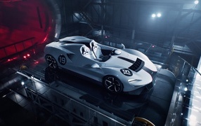 Красивый спортивный автомобиль McLaren Elva