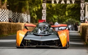 Racing sports car McLaren Solus GT