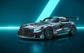 Быстрый автомобиль Mercedes-AMG GT2 PRO