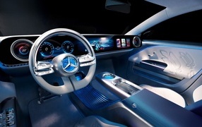 Interior of the Mercedes-Benz Concept CLA Class 2024
