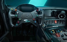 Салон автомобиля Mercedes-AMG GT2 PRO