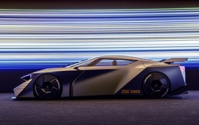 Вид сбоку на автомобиль Nissan Hyper Force