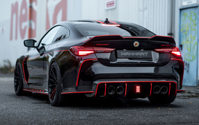 Автомобиль Manhart MH4 GTR II 2022 вид сзади