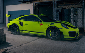 Racing car Porsche 911 GT2 RS