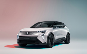 Автомобиль Renault Scénic Vision 2022 на презентации