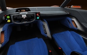 Салон автомобиля Toyota FT-Se