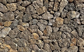 Много декоративных камней для фона