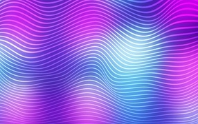 Subtle neon waves texture