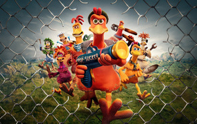 Cartoon poster Chicken Run 2, 2023