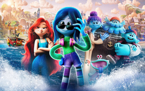 Персонажи нового мультфильма Руби Гильман: Приключения кракена-подростка  2023