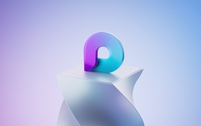 Значок Microsoft Loop на сером фоне