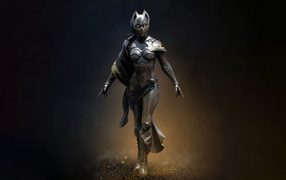 Фантастическая женщина кошка Бастет