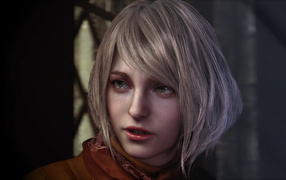 Ashley Graham character in the video game Resident Evil 4 remake
