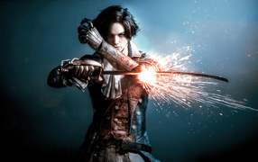 Персонаж Пиноккио с мечом компьютерная игра Lies of P