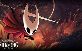 Постер компьютерной игры Hollow Knight: Silksong