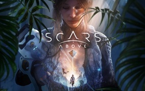 Poster for the computer game Scars Above