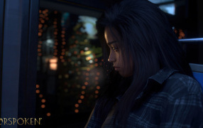 Грустная девушка персонаж компьютерной игры Forspoken
