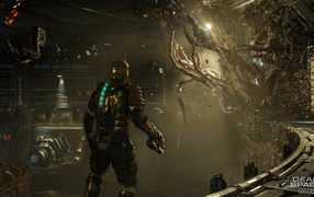 Screenshot of the computer game Dead Space Remake