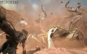 Скриншот компьютерной игры Forspoken, 2023