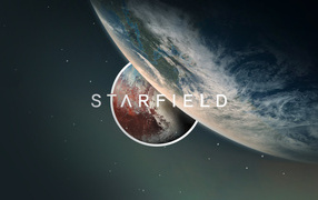 Starfield computer game poster