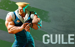 Strong character of the computer game Street Fighter 6