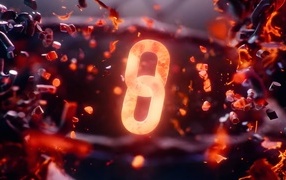 Tekken 8 computer game logo