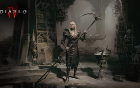 Персонаж компьютерной игры Diablo IV