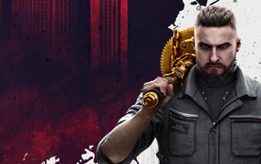 The character of the new computer game Atomic Heart, 2023