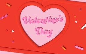 Открытка на день всех влюбленных 14 февраля