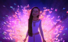 Аша персонаж нового мультфильма Заветное желание, 2023