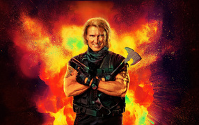 Персонаж Гуннар Йенсен актер Дольф Лундгрен в фильме Неудержимые 4, 2023