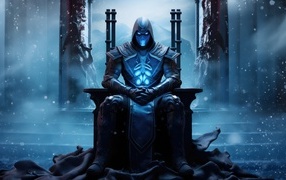 Мастер Саб-Зиро сидит на троне