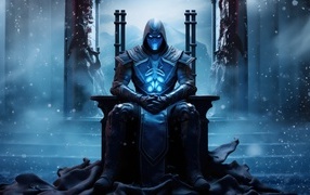 Мастер Саб-Зиро сидит на троне