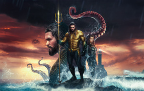 Poster for the new film Aquaman 2