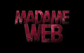 Poster for the new film Madame Web 2024