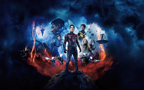 Постер нового фильма Человек-муравей и Оса: Квантомания