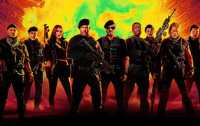 The main characters of the film The Expendables 4, 2023