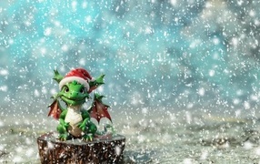 Зеленый дракон символ 2024 года